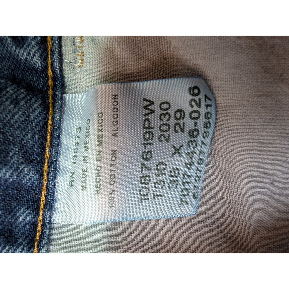 Rustler Mens Classic Regular Fit Jeans Size 38 X 29 - Picture 5 of 6